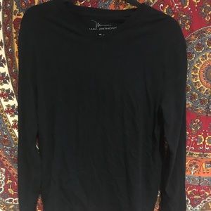Black long sleeve Marc Anthony men's shirt